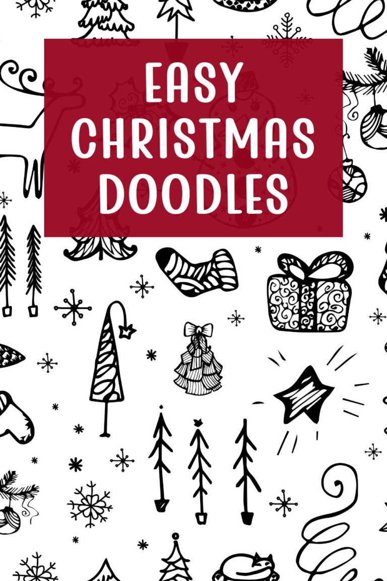 Cute Christmas Doodles for Your Holiday Journaling